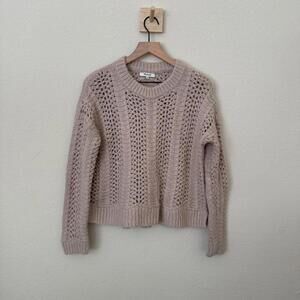 Madewell Women's Sweater in Light Beige